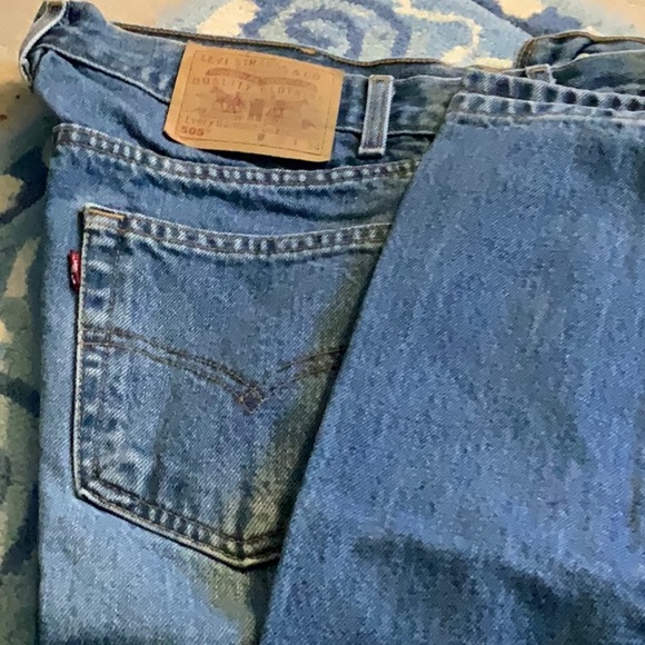 Men’s Levi Strauss Jeans. Straight leg. 36-34.”505” - Picture 3 of 3